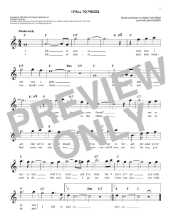 I Fall To Pieces von Patsy Cline (Download) 
