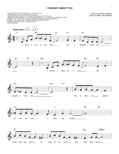 I Thought About You von Benny Goodman (Download) 