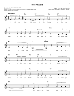 I Wish You Love von Gloria Lynne (Download) 