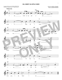 Ida, Sweet As Apple Cider von Eddie Cantor (Download) 