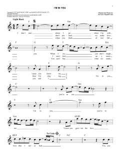 I'm In You von Peter Frampton (Download) 