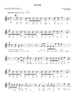 I'm Yours von Jason Mraz (Download) 
