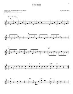 In The Mood von Ernie Field's Orchestra (Download) 
