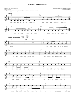 It's Only Make Believe von Conway Twitty (Download) 