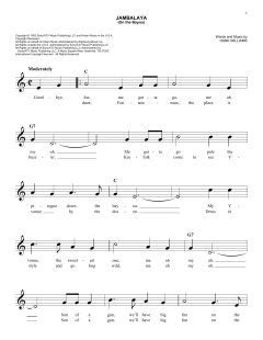 Jambalaya von Hank Williams (Download) 