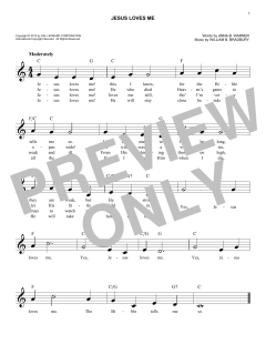 Jesus Loves Me von Anna B. Warner (Download) 