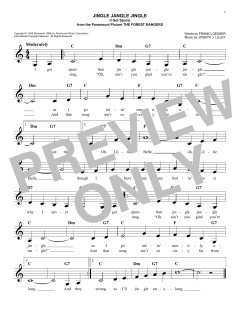 Jingle Jangle Jingle von Frank Loesser (Download) 