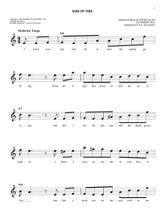 Kiss Of Fire von Georgia Gibbs (Download) 