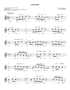 Lean On Me von Bill Withers (Download) 