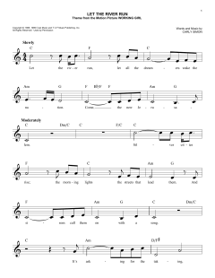 Let The River Run von Carly Simon (Download) 