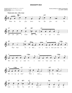 Mississippi Mud von Harry Barris (Download) 