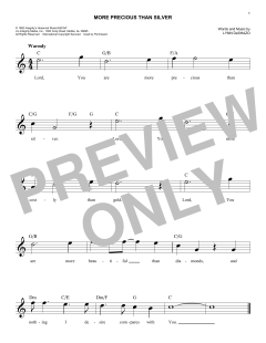 More Precious Than Silver von Lynn DeShazo (Download) 