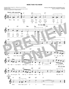 More Than You Know von William Rose (Download) 