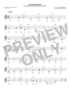 My Shining Hour von Harold Arlen (Download) 