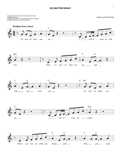 No Matter What von Peter Ham (Download) 