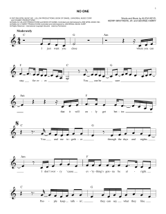 No One von Alicia Keys (Download) 
