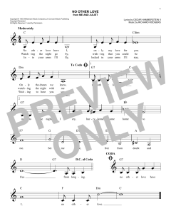 No Other Love von Richard Rodgers (Download) 