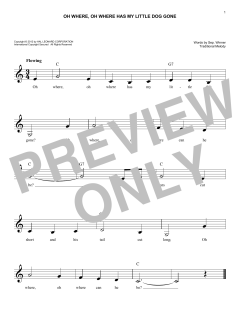Oh Where, Oh Where Has My Little Dog Gone von Sep. Winner (Download) 