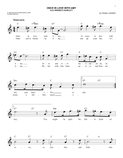 Once In Love With Amy von Frank Loesser (Download) 