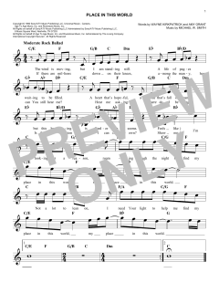 Place In This World von Michael W. Smith (Download) 