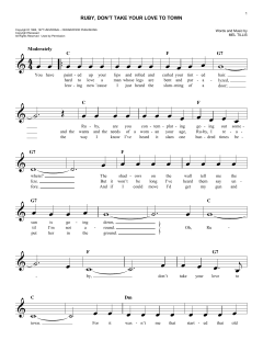 Ruby, Don't Take Your Love To Town von Kenny Rogers (Download) 