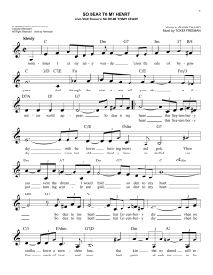 So Dear To My Heart von Irving Taylor (Download) 