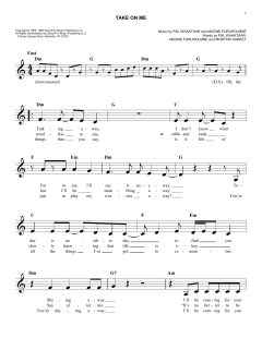 Take On Me von A-HA (Download) 