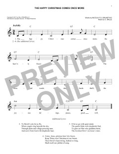 The Happy Christmas Comes Once More von C. Balle (Download) 