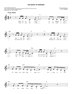 The Heart Of Worship von Matt Redman (Download) 