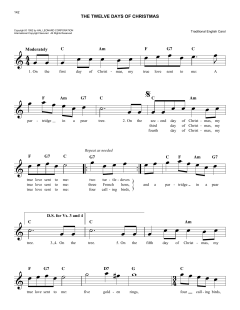 The Twelve Days Of Christmas (Download) 