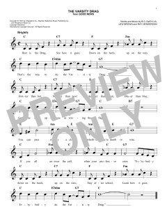 The Varsity Drag von Buddy Gard DeSylva (Download) 