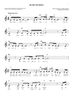 We Are The World von USA For Africa (Download) 