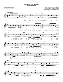 Whatever You're Doing von Sanctus Real (Download) 