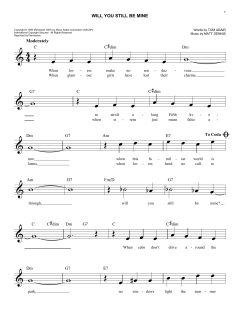 Will You Still Be Mine von Tom Adair (Download) 