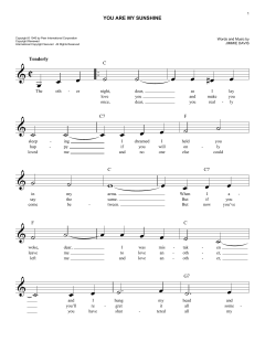 You Are My Sunshine (Download) 