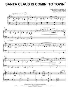 Santa Claus Is Comin' To Town von Fred Coots (Download) 