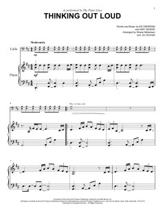 Thinking Out Loud von Ed Sheeran (Download) 