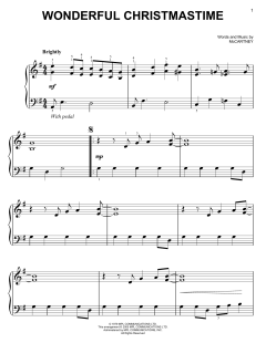 Wonderful Christmastime von Paul McCartney (Download) 