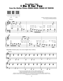 (Everything I Do) I Do It For You von Bryan Adams (Download) 