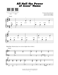All Hail The Power Of Jesus' Name von Edward Perronet (Download) 