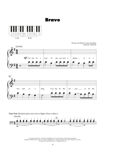 Brave von Sara Bareilles (Download) 