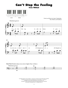 Can't Stop The Feeling! von Justin Timberlake (Download) 