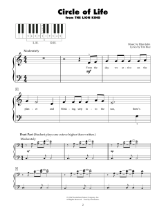 Circle Of Life von Tim Rice (Download) 