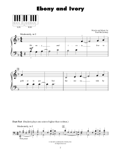 Ebony And Ivory von Paul McCartney (Download) 