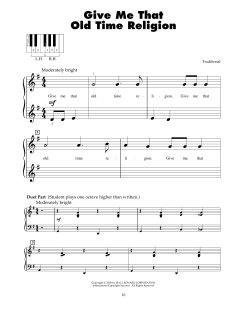 Give Me That Old Time Religion (Download) 