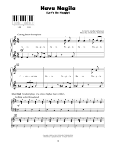 Hava Nagila von Moshe Nathanson (Download) 