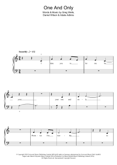 One And Only von Adele (Download) 