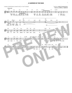 A Garden In The Rain von Carroll Gibbons (Download) 