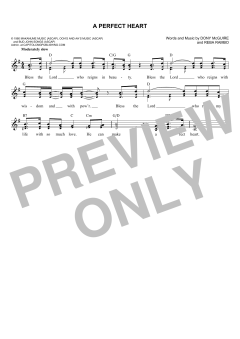 A Perfect Heart von Dony McGuire (Download) 