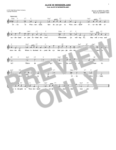 Alice In Wonderland von Bill Evans (Download) 